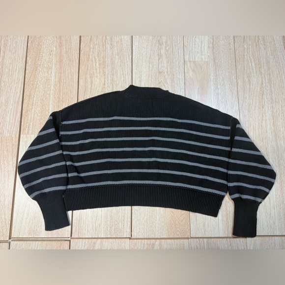 Free People Easy Street Crop Pullover Sweater - Picture 6 of 7